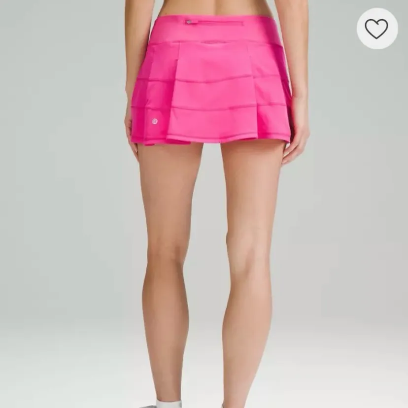 Lululemon Pace Rival Mid Rise Skirt in Sonic Pink - Image 3