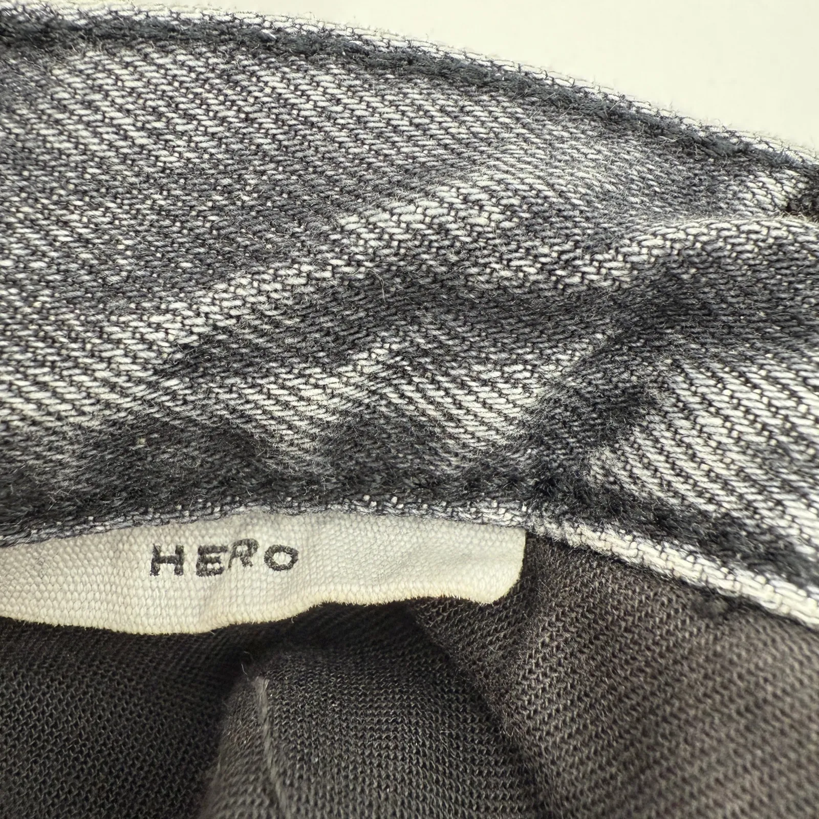 SLVRLAKE Hero Jeans Size 28 NWT Midnight Rider Distressed High Rise Fray Denim Black - Image 7