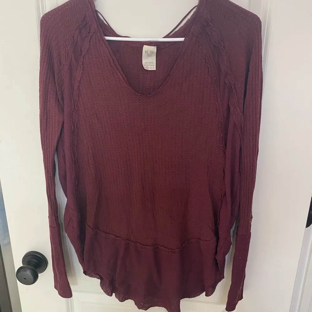 Free People Waffle Knit Top - Image 2