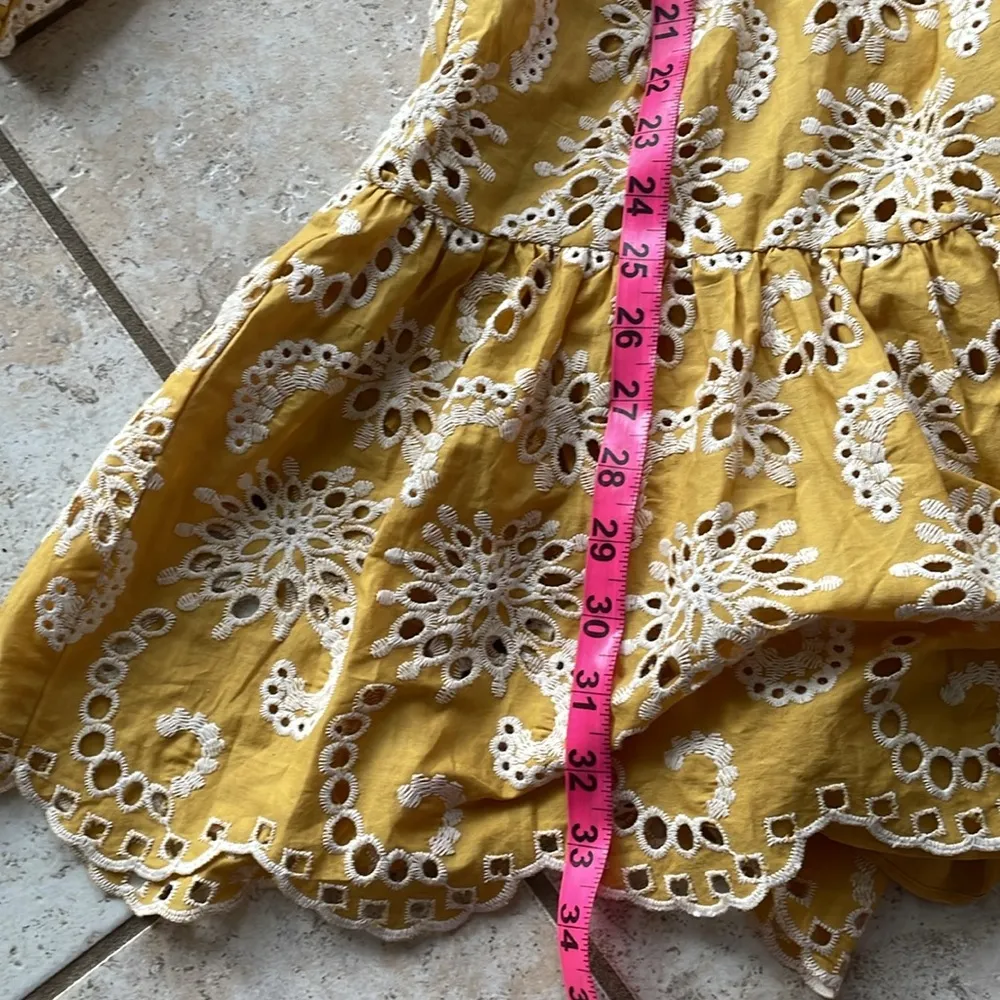 Shoshanna Costas Eyelet-Embroidered Cotton Mini Dress - Image 16