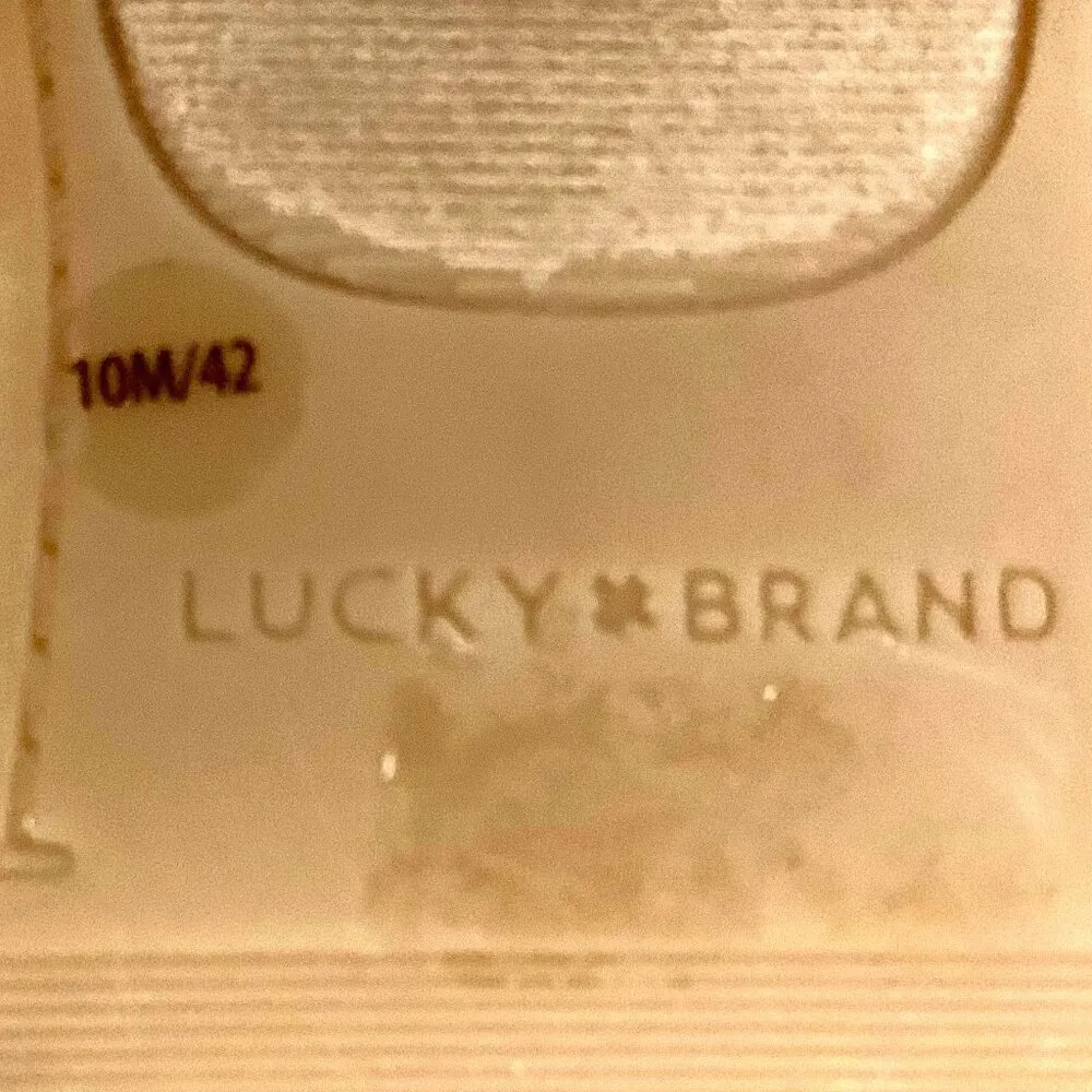 Lucky Brand Demmia Daisy Boho Platform Wedge Sandal US 10 EUR 42 Spring - Image 10