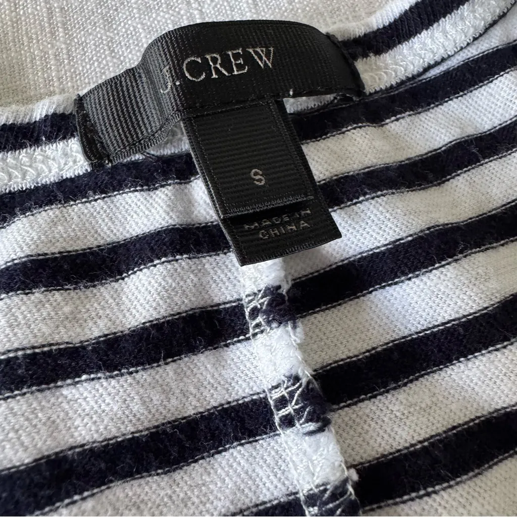 J. Crew Striped Racerback Tank Dress, Small - Image 6