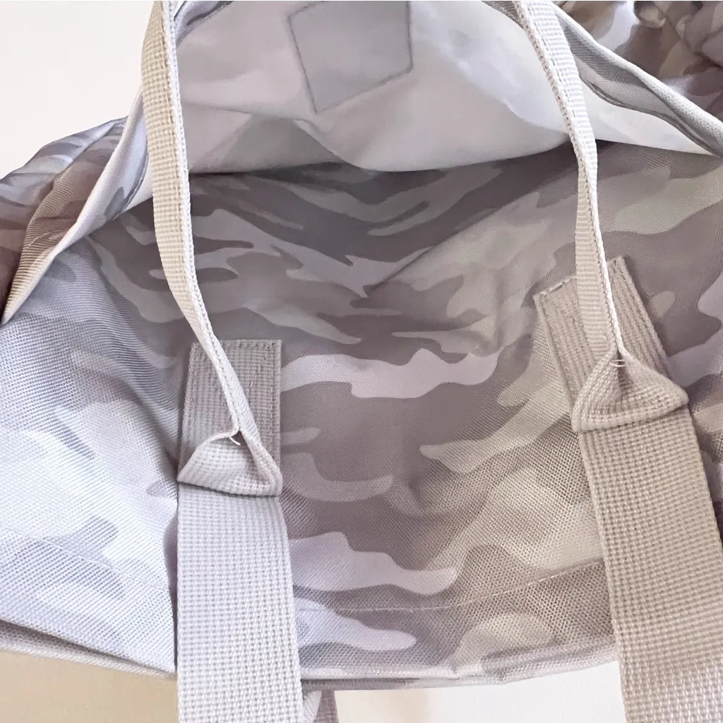 Victoria’s Secret PINK Convertible Backpack Tote bag NEW Double Platinum Camo - Image 6