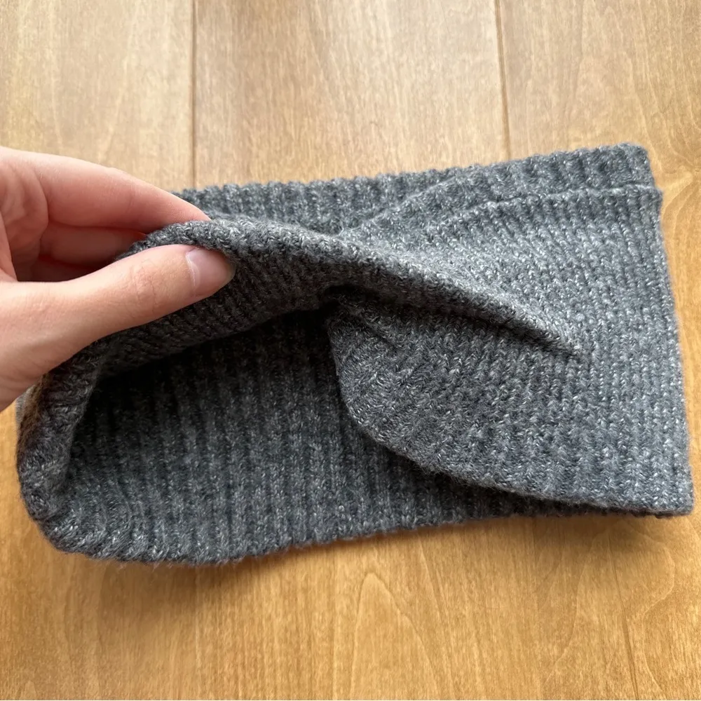 Universal Thread Gray Twist Knit Headband, Winter Outdoor Headband, One Size - Image 15
