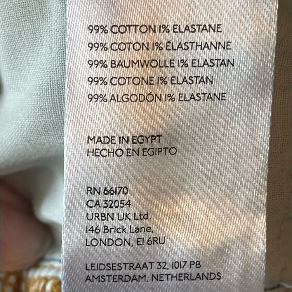 NWT BDG cropped cowboy jeans with raw hem Size 26/2 - Image 8