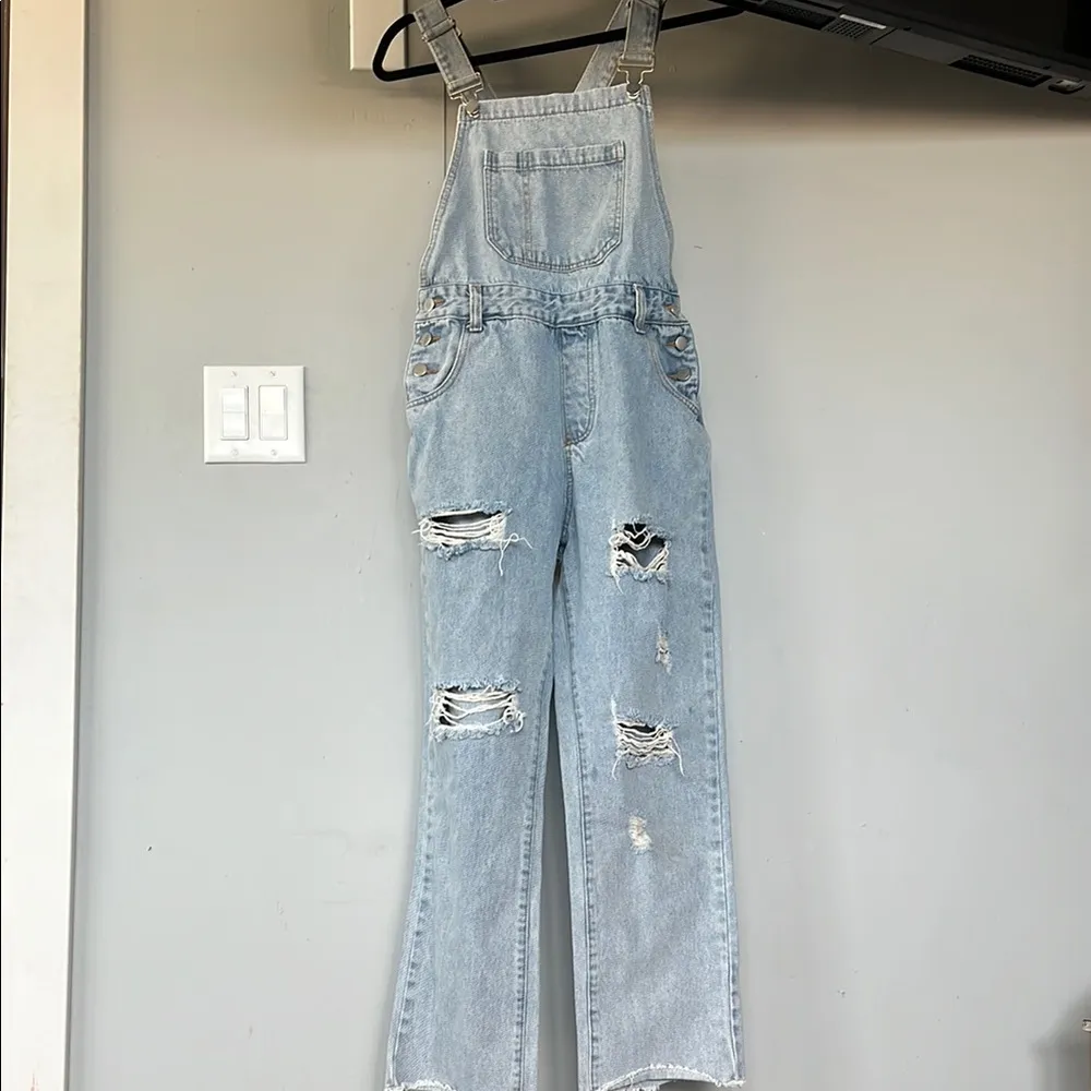 POL  Denim Overalls - Image 2