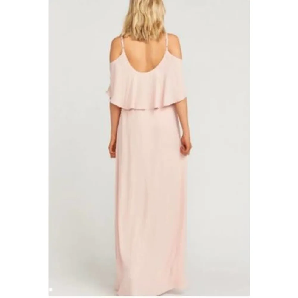 Show Me Your Mumu Caitlin Ruffle Maxi Dress Small - Image 2