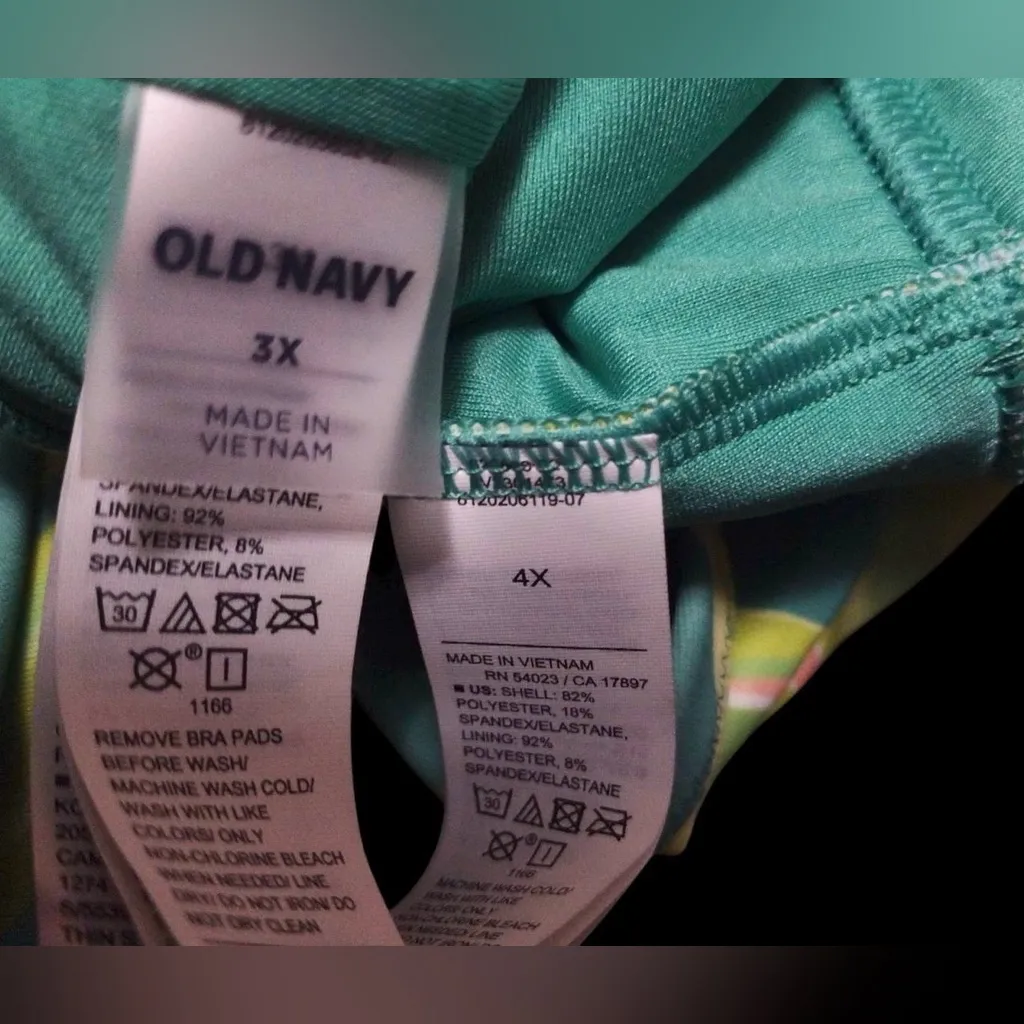 Old Navy Tropical Plus Size Bikini - Image 3