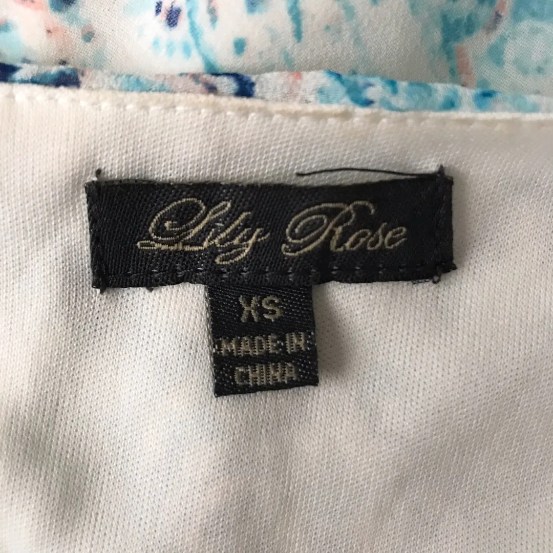 Lily Rose-Hi-Lo Dainty Sundress-EUC-Sz XS - Image 5