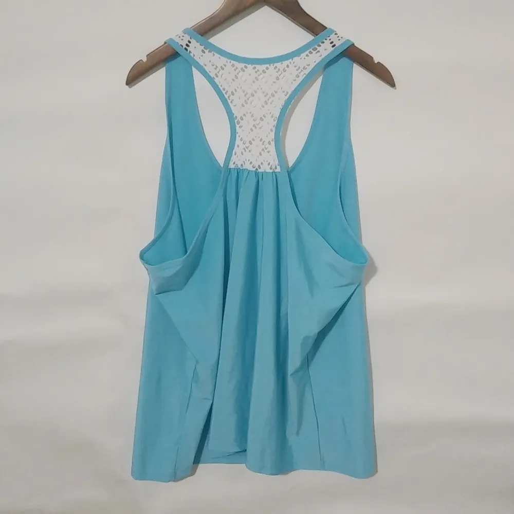 Tek Moda 4X Turquoise Athletic Top - Image 2