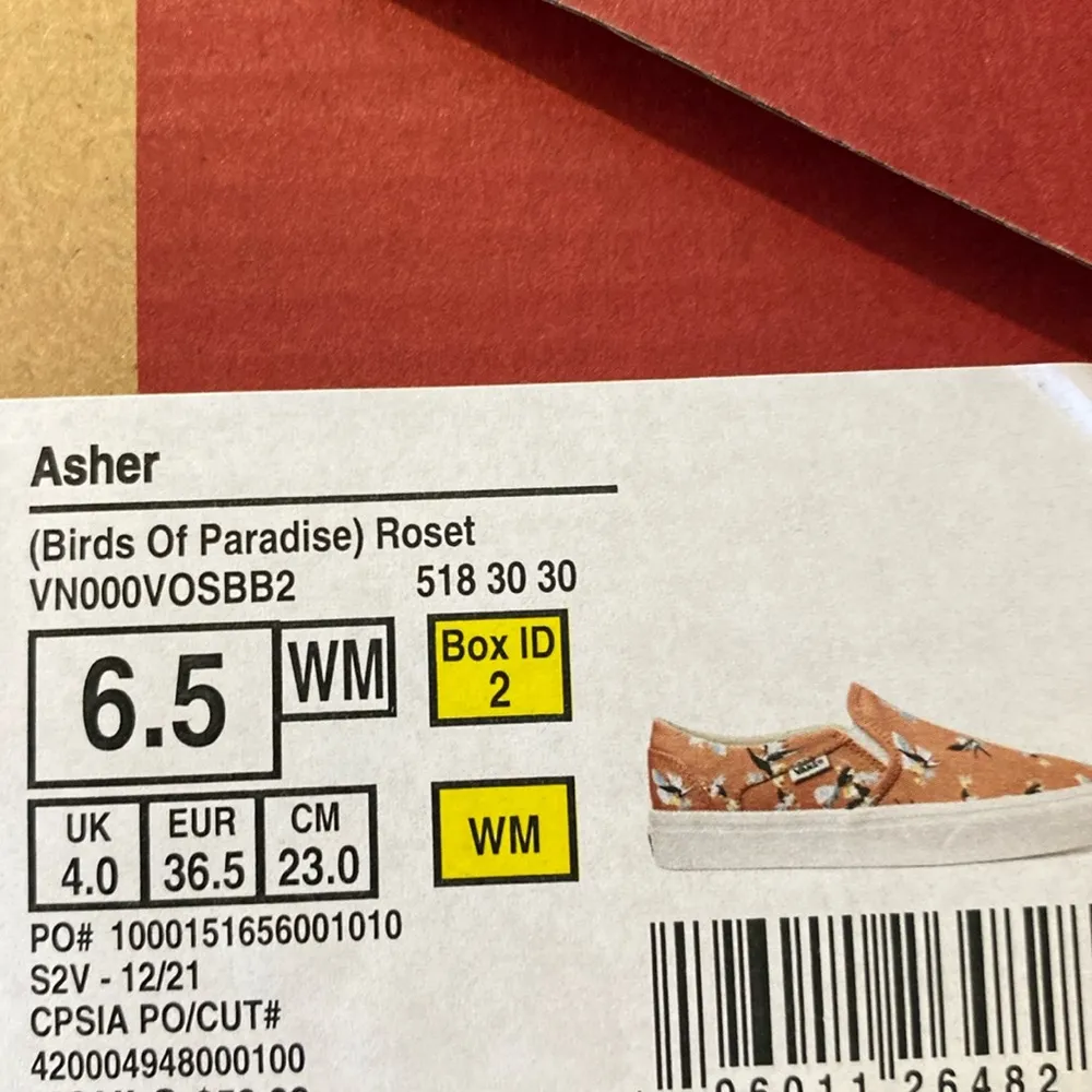 NWT Vans Asher Women’s Slip - on Shoes 🌸 - Image 8