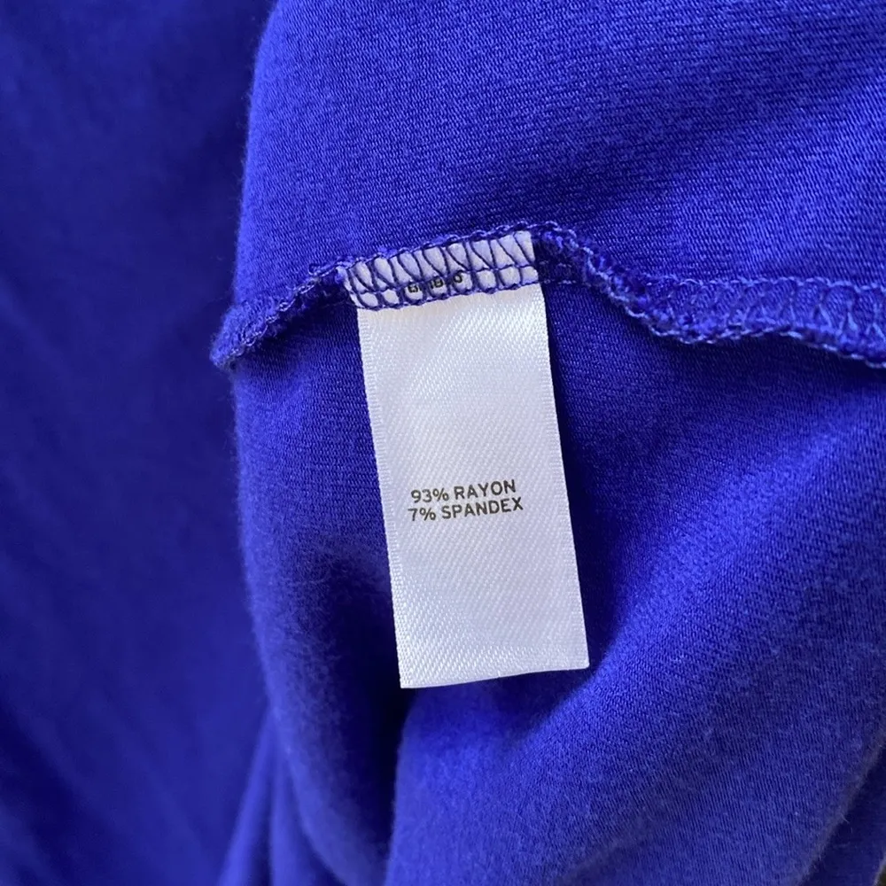 💙 14th & Union Bright Blue Stretch Knit Tank Top, Plus-Size 2X - Image 8