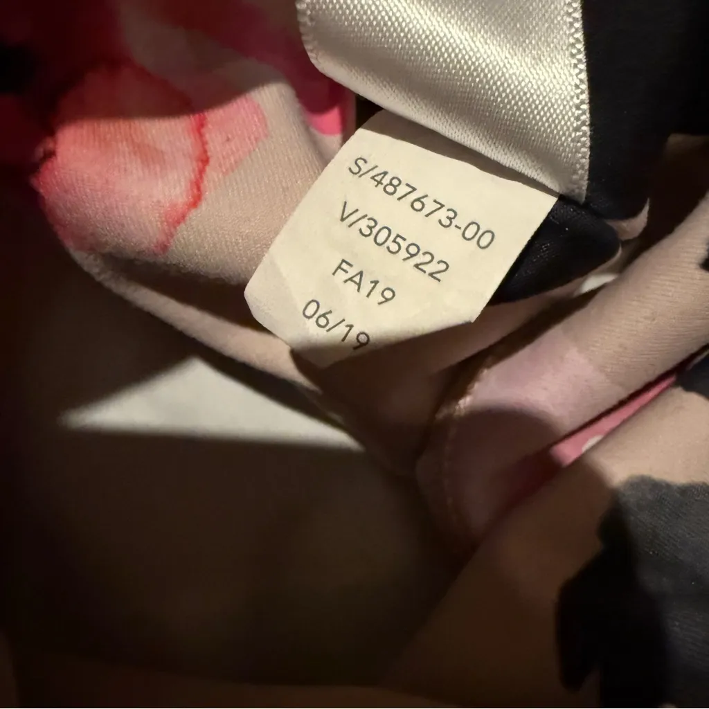 Athleta Elation 7/8 Tight Painted‎ Flower Orchid Pink Print Mid Rise Leggings S - Image 11