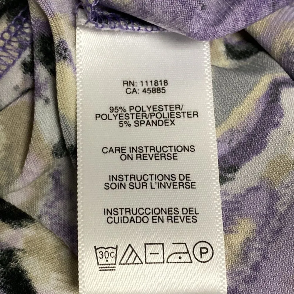 MICHAEL Michael Kors Women’s S|P Sleeveless Pockets Paisley Mini Dress - Image 8