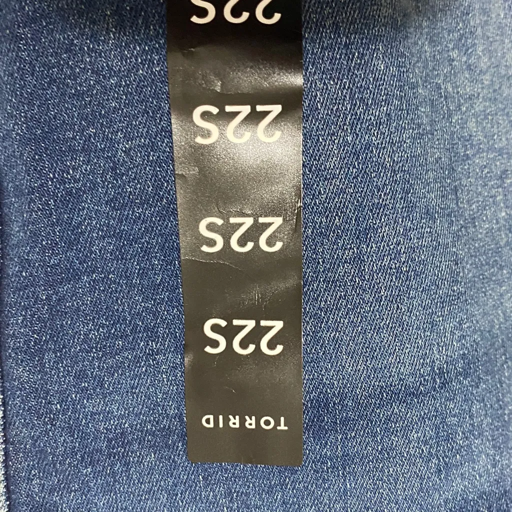 NWT TORRID JEGGINGS Women's SIZE 22S(Short) Blue Jegging Jeans - Image 3