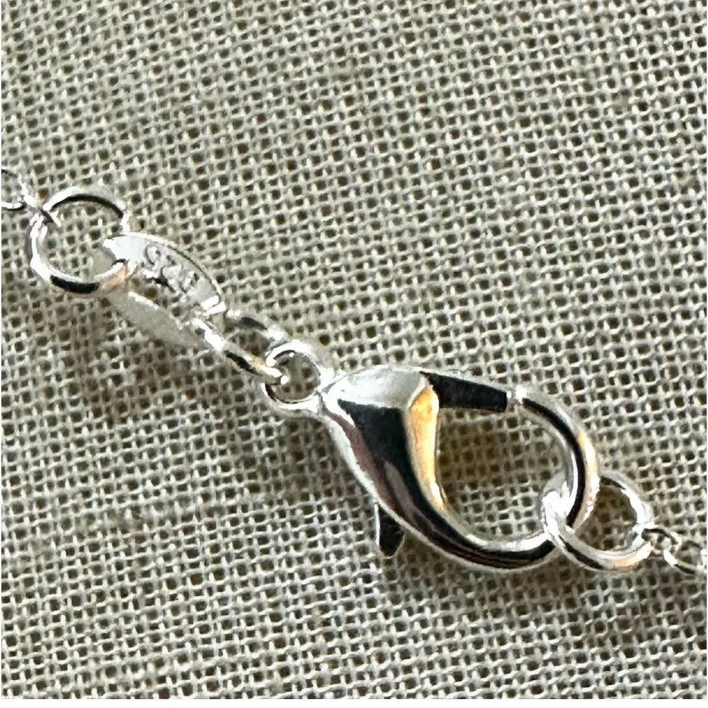 Lucas Lameth Sterling silver Abalone Pendant Necklace - Image 9