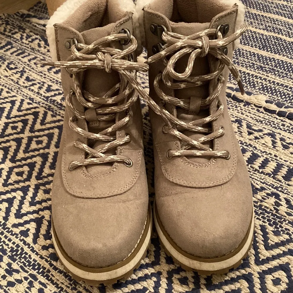 Tan Ankle Boots Size 6 - Image 2