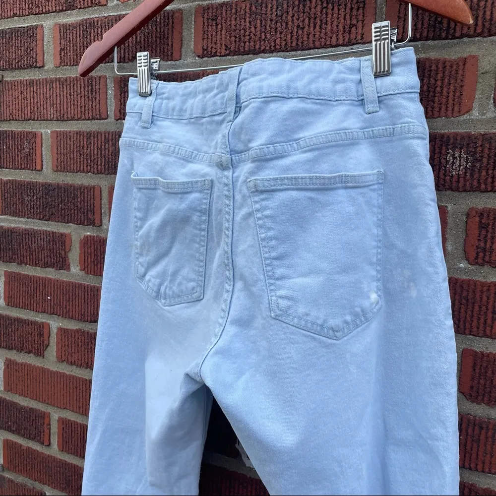 High Rise 90s Stretch Light Wash Jeans - Image 7