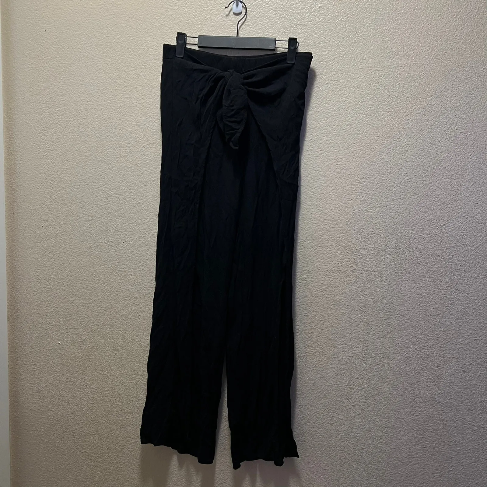 Kona Sol High Rise Bloomer Pants Tie Waist High Rise Swim Cover Size Medium - Image 2