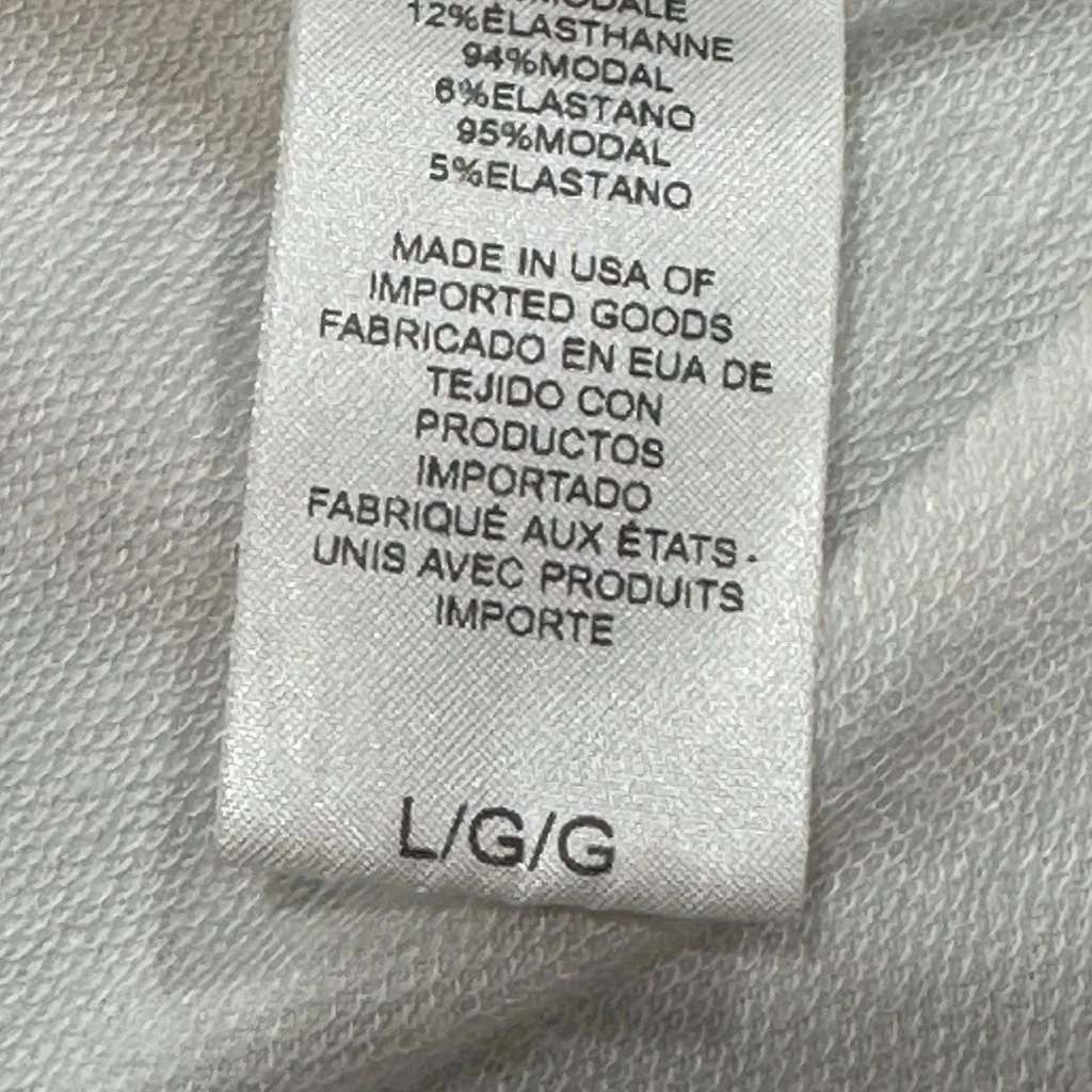 Beyond Yoga Out Of Town White Terry Cloth Sleeveless Elastic‎ Waist Dress Large - Image 7