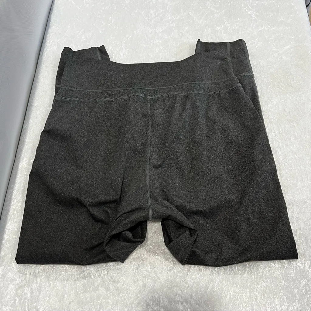 Fabletics Maj Jogger Size Small Heathered Charcoal Fold Over Waist Drawstring - Image 6