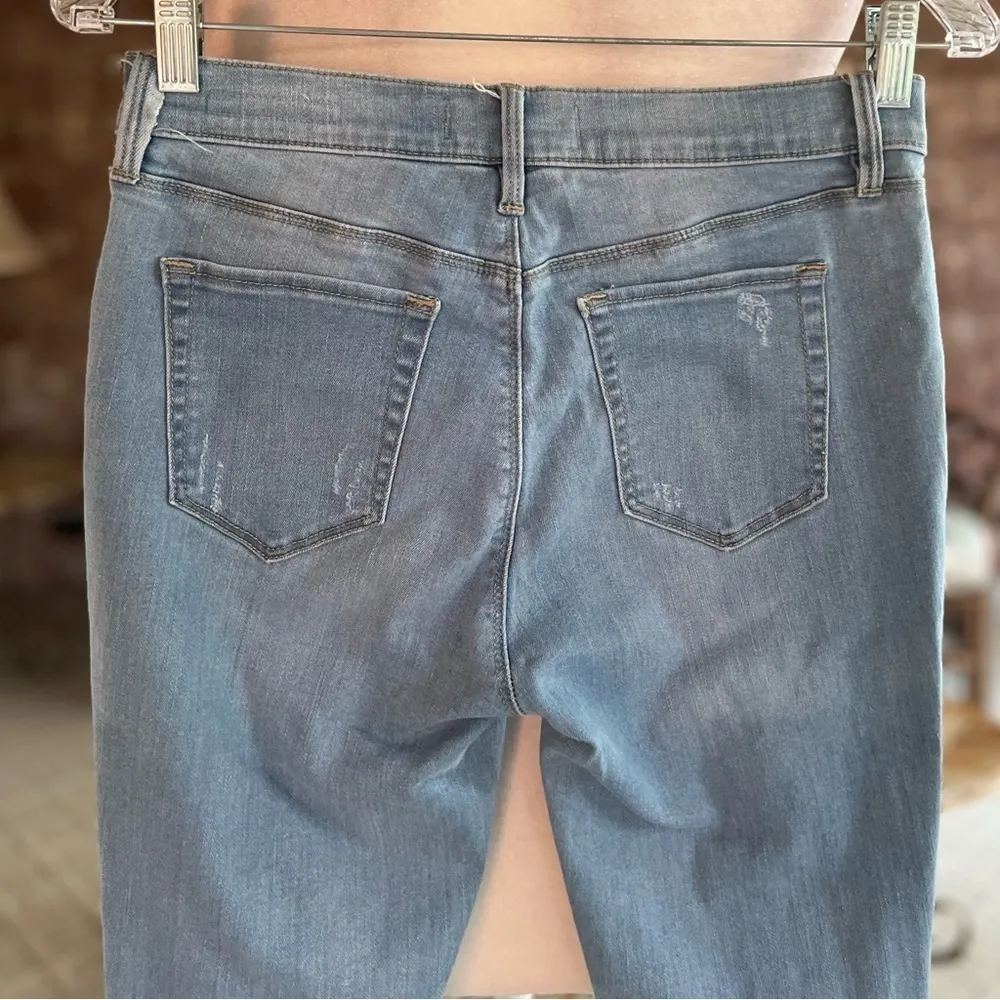 Pacsun Jeans Super Stretch Distressed Jeggings 28 Ripped Torn High Waist Ankle - Image 10