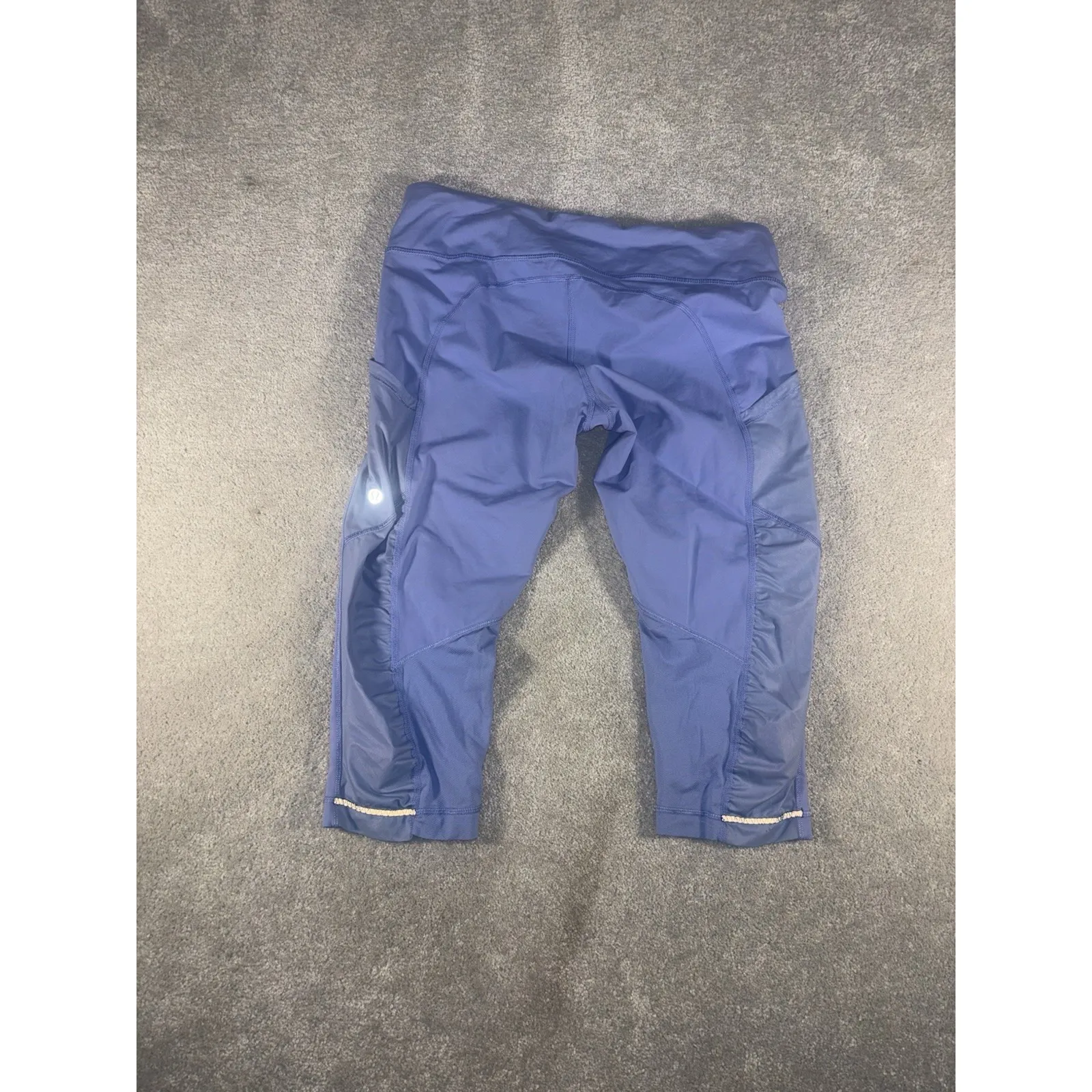 Lululemon Cut The Crop Leggings Lullaby W6B78S Low Rise 17" Women's Size‎ 10 - Image 5