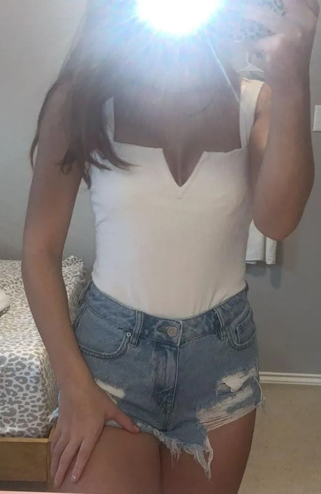 Free People White Bodysuit - Image 2