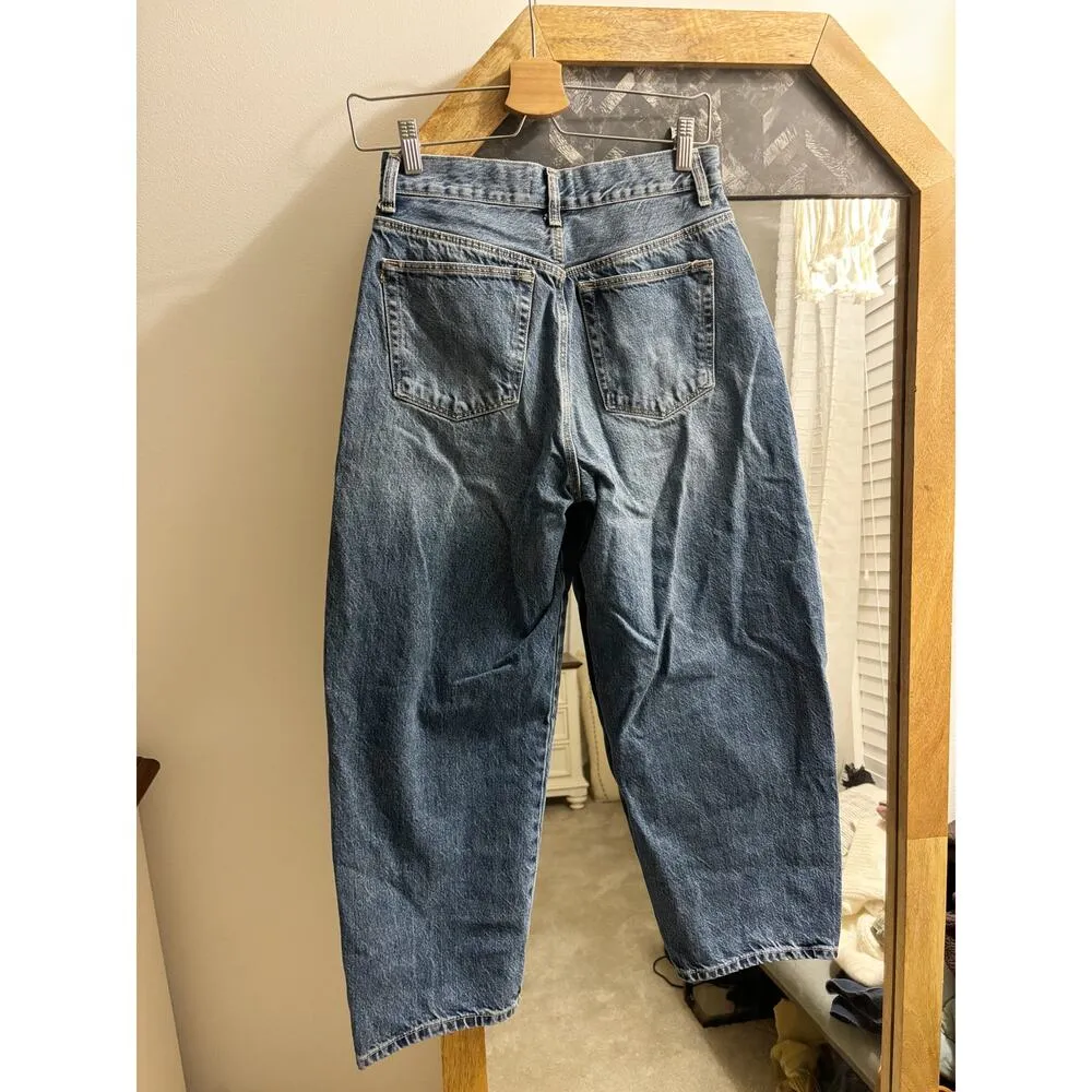 High Rise Barrel Jeans - Image 5