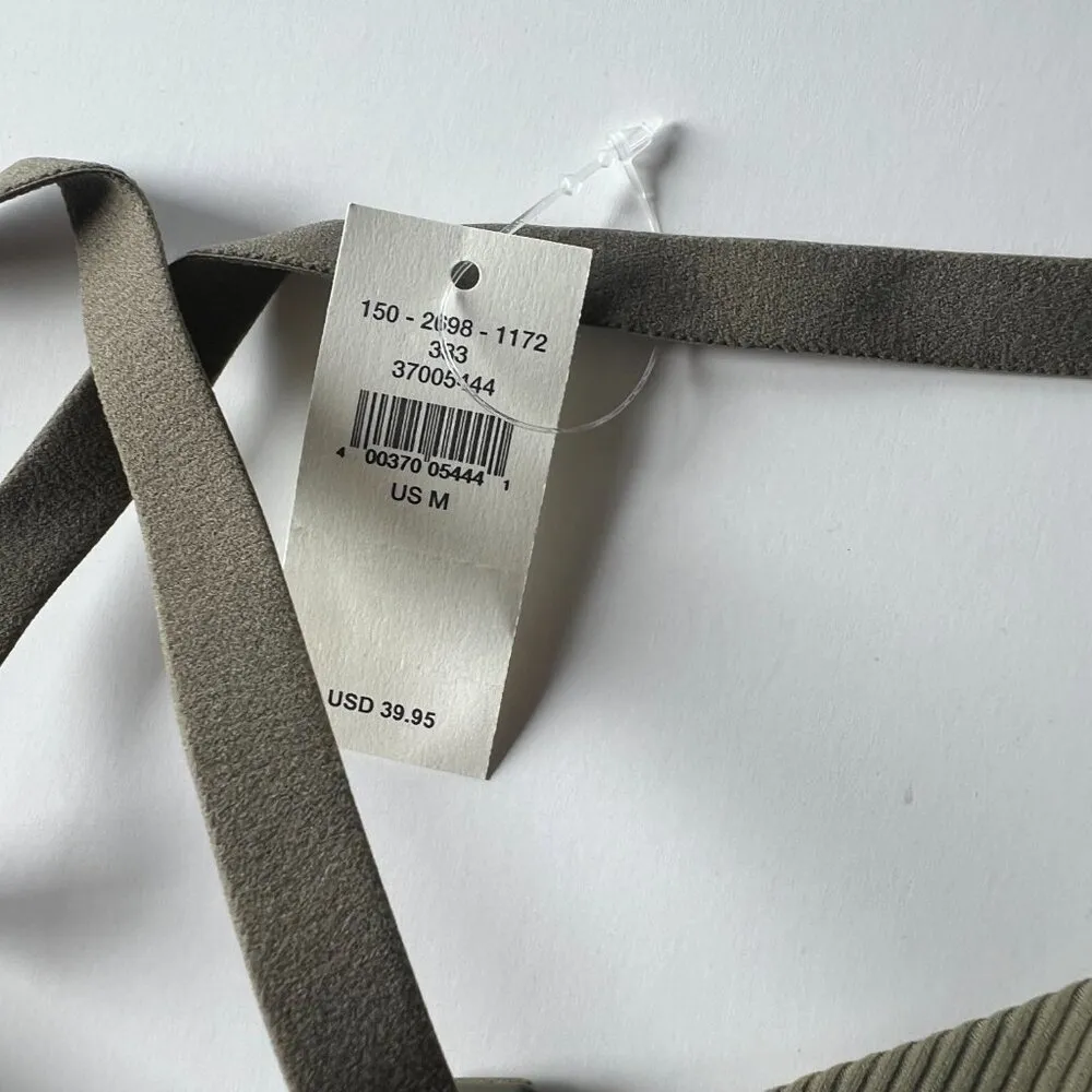 NWT  Offline Stretch Ribbed Medium Support Sports Bra Green Stripes Medium - Image 6