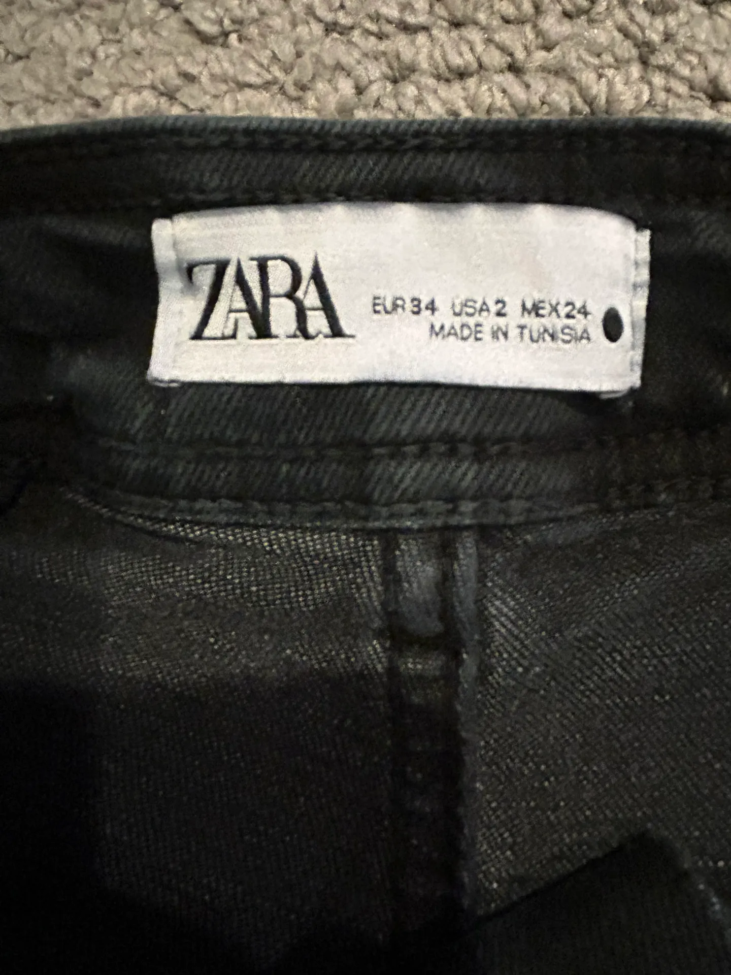 ZARA marine straight jeans - Image 3