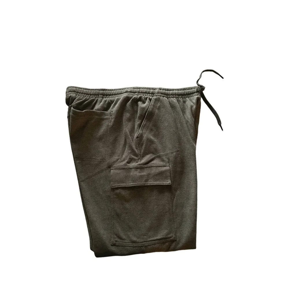 New Lands End Womens Green Sport Knit Cargo Ankle Pants XL Extra Large - Image 6