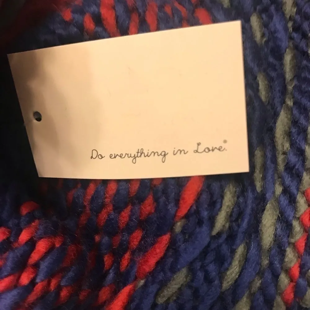 Do Everything In Love  knitted Pom Pom hat - Image 4