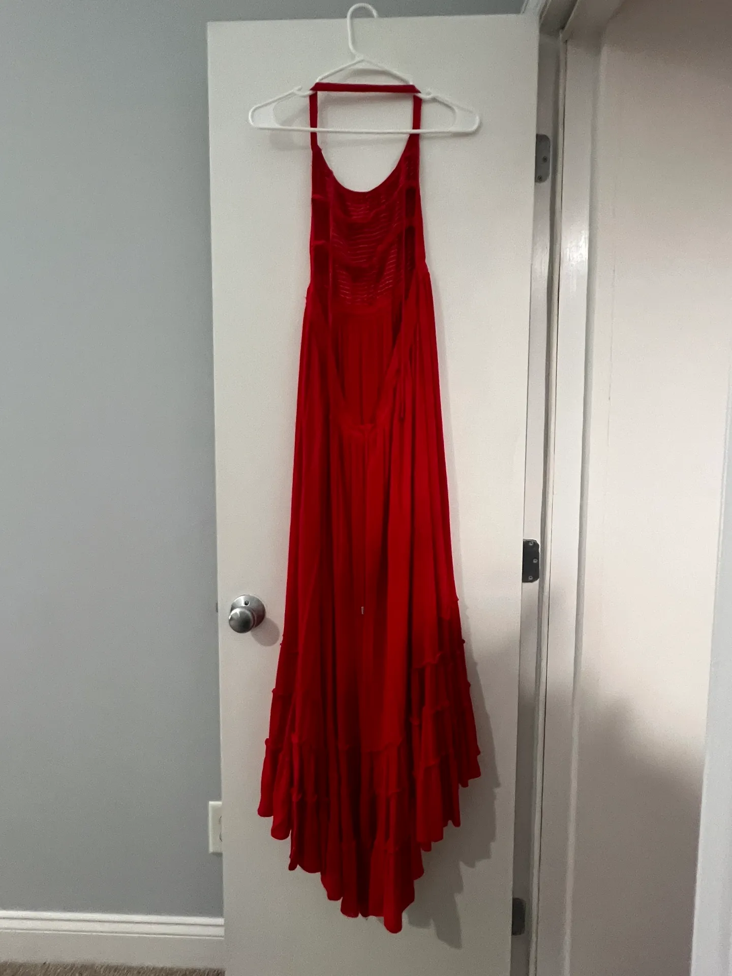 Amazon Red Long Dress - Image 4