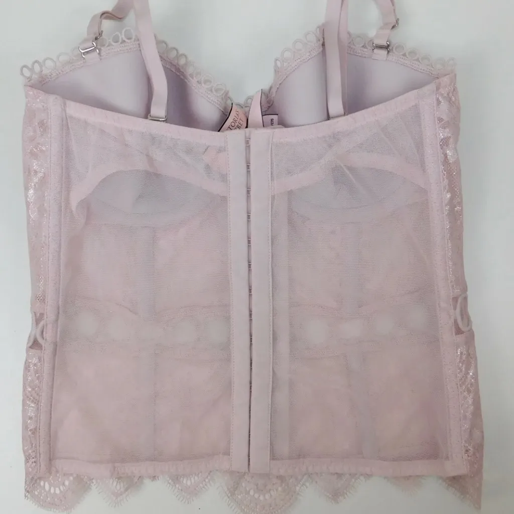 Victoria’s Secret Dream Angels Floral Lace & Rings Bustier - Image 6