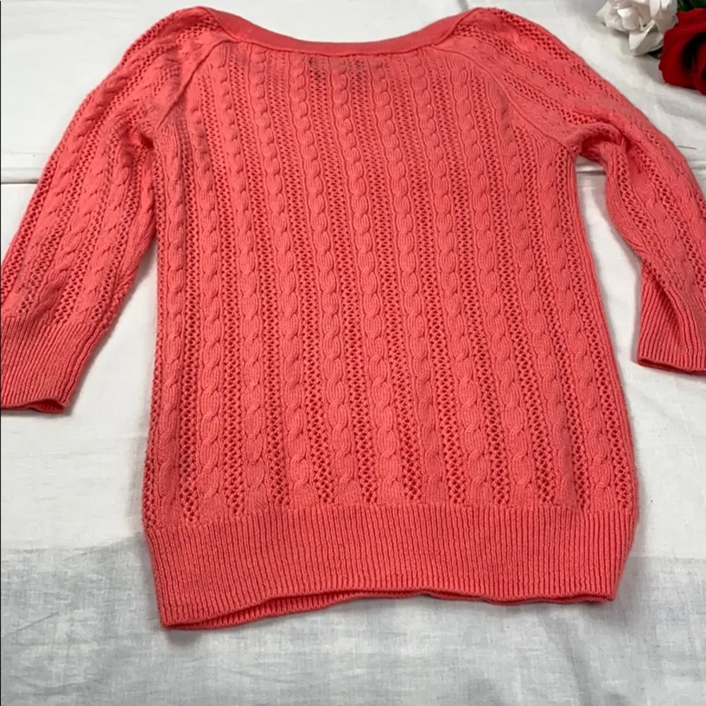 American Eagle Pink Sweater L - Image 8