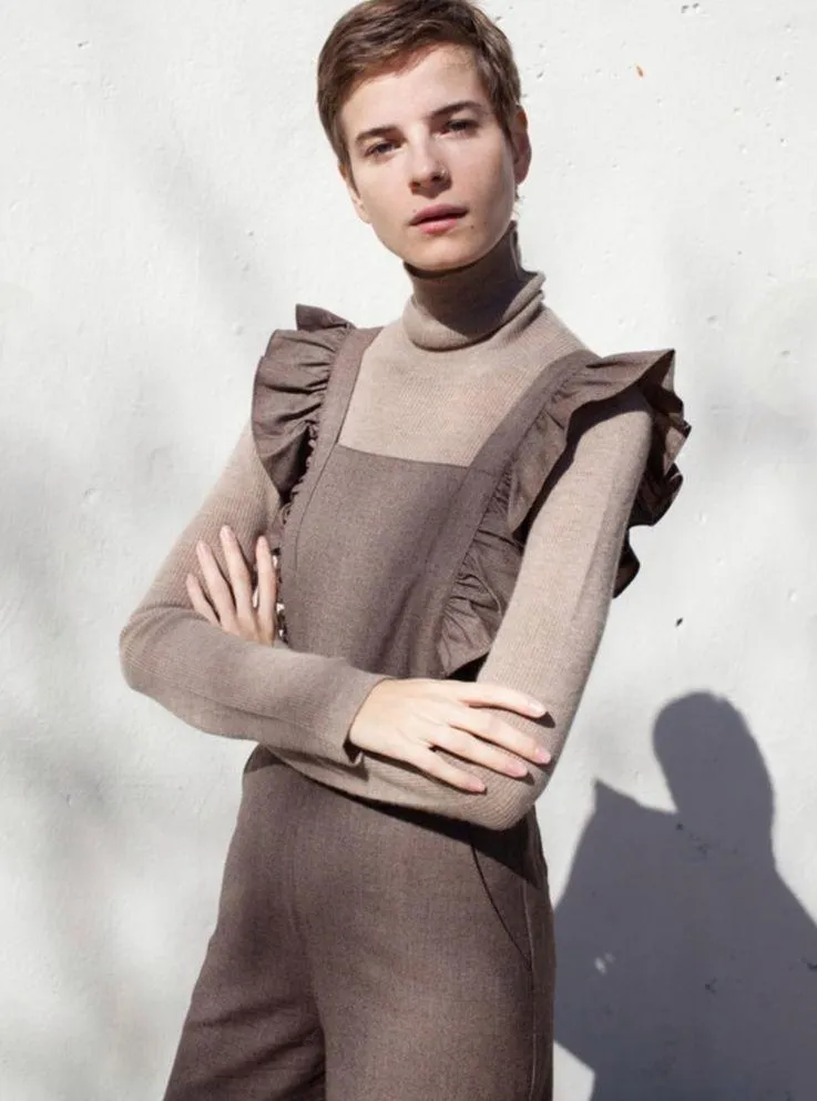 Ulla Johnson 100% ultra fine merino wool jumpsuit - Image 10