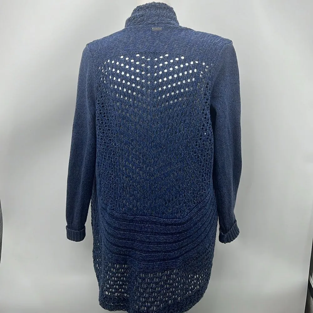 Eddie Bauer blue cocoon long sleeve sweater size TL - Image 4