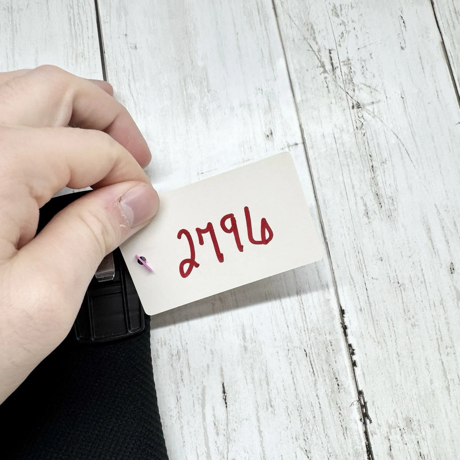 Assets by Spanx Pants Women Size Large Black Elastic Waist Knit Leggings Casual - Image 2