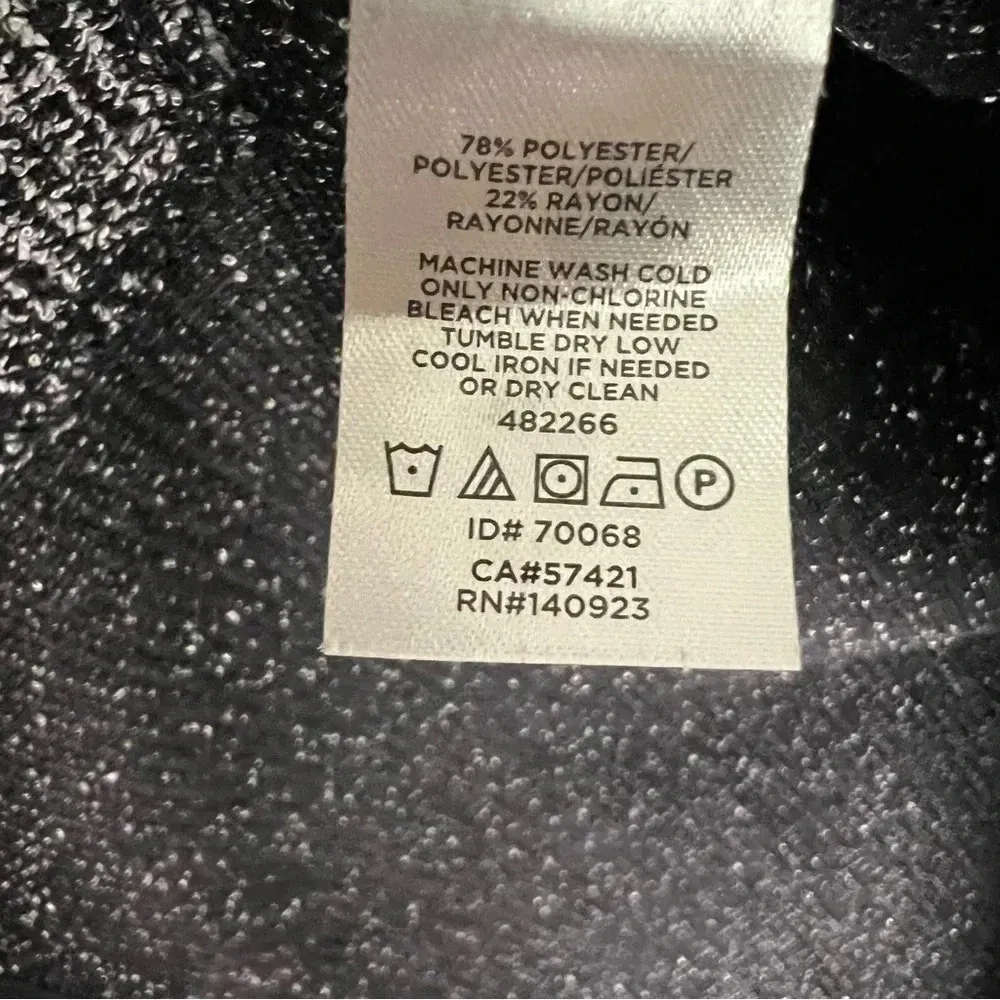 Lou & grey for Loft grey and black boucle hoodie sweatshirt women’s small warm - Image 6