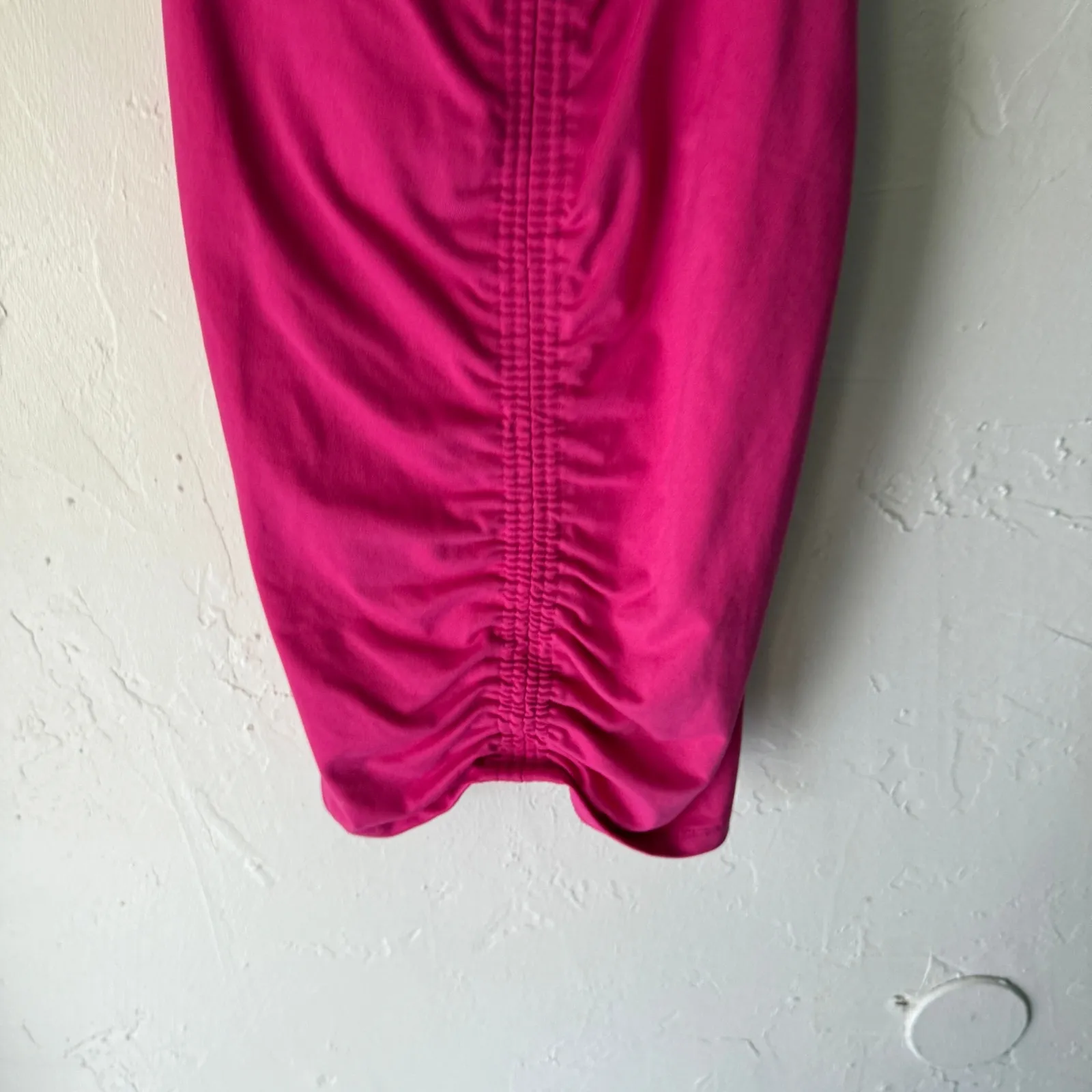 Soybu  Pink Ruched Racerback Active Tank Top Size M‎  Yoga Workout Stretch - Image 3