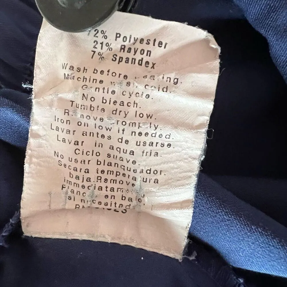 Jockey navy blue scrub pants Size medium petite Blue - Image 5