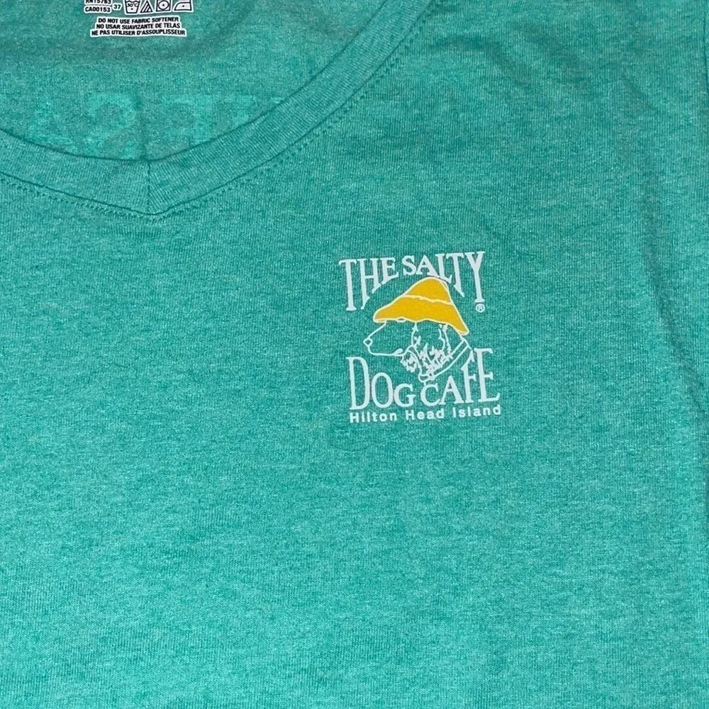 Women’s Salty Dog Hilton Head V-neck - Image 2