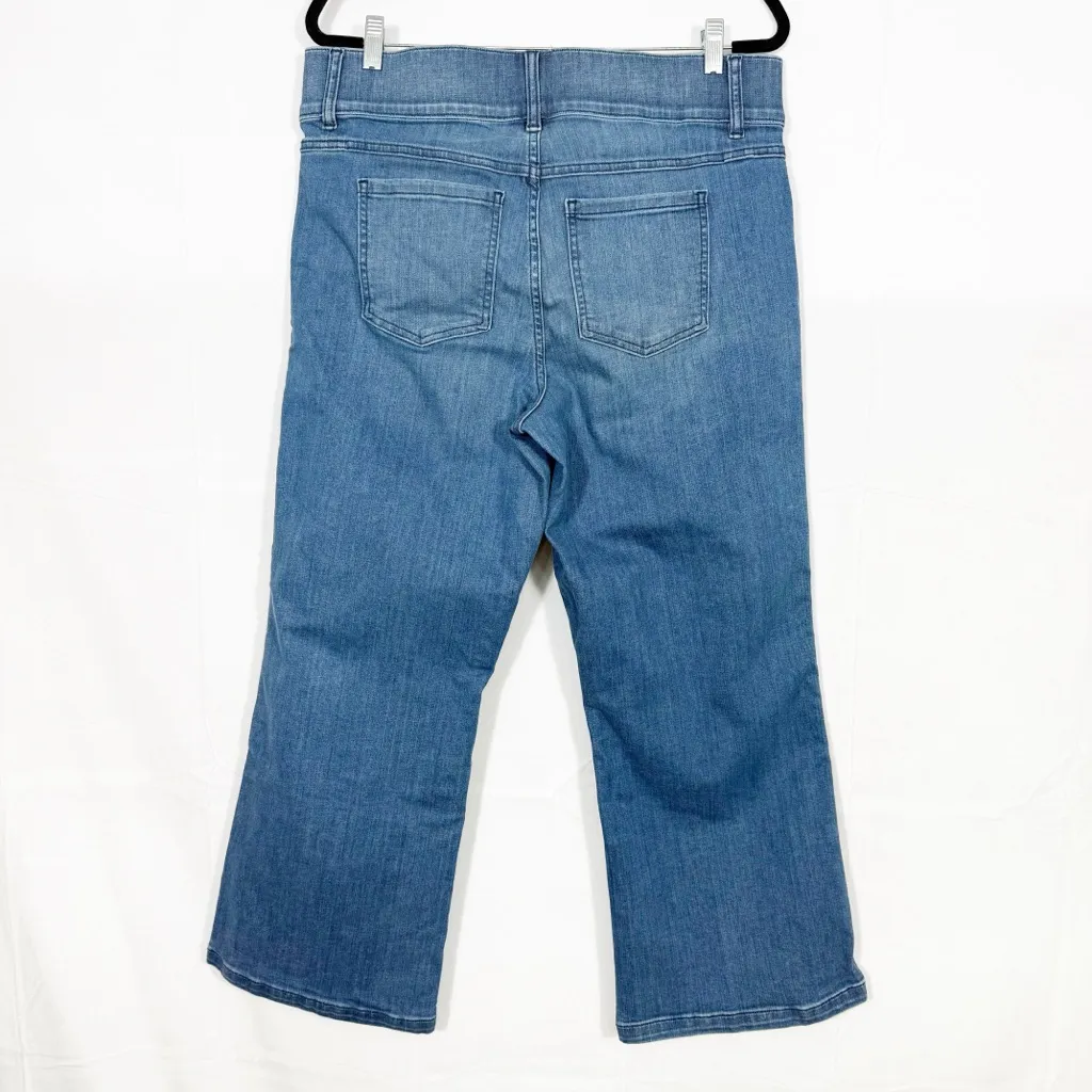 SPANX Kick Flare High Rise Jeans Vintage Indigo - Image 4