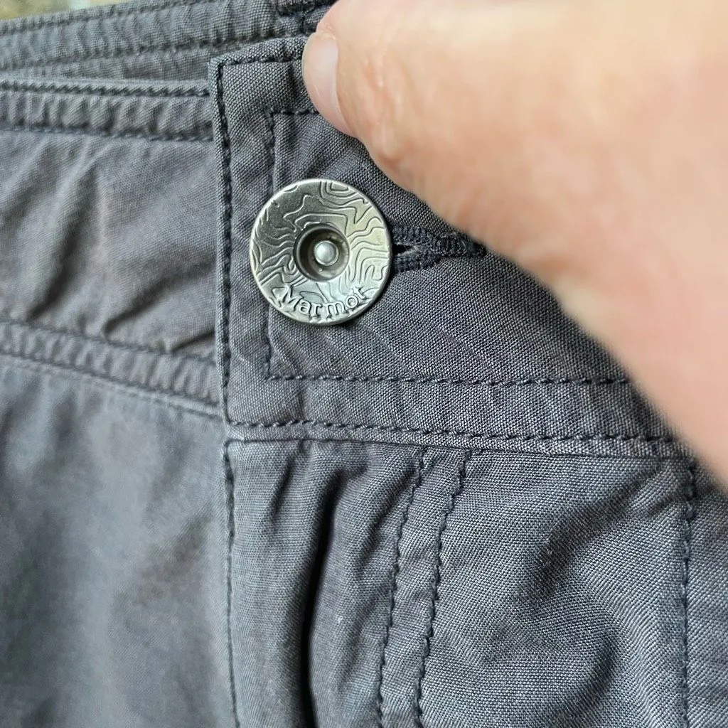 Marmot Dark Grey Flat Front Shorts 5” Inseam 8 M - Image 4