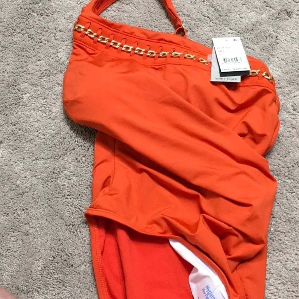 Kenneth Cole chain reaction swimsuit. NWT - Image 4