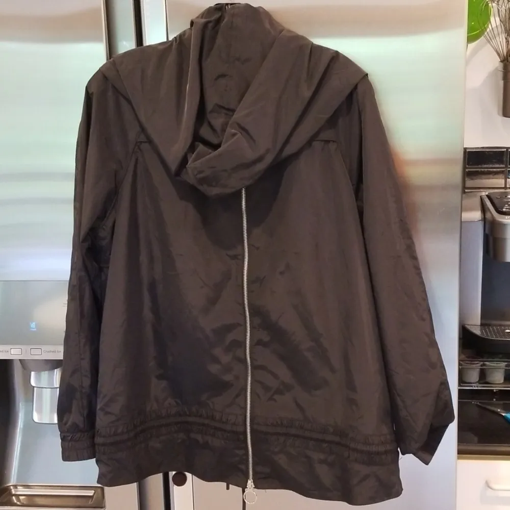 💕CARMAR SEEK THE LABEL💕 Zip Back Windbreaker Jacket Black M NWT Size M - Image 2
