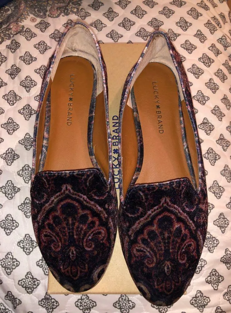 Lucky Brand Velvet Flats - Image 2
