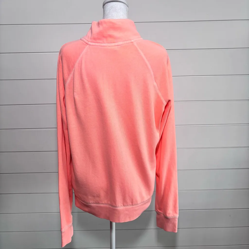Victoria's Secret PINK‎  Full Zip Athletic Jacket Orange Size M - Image 5