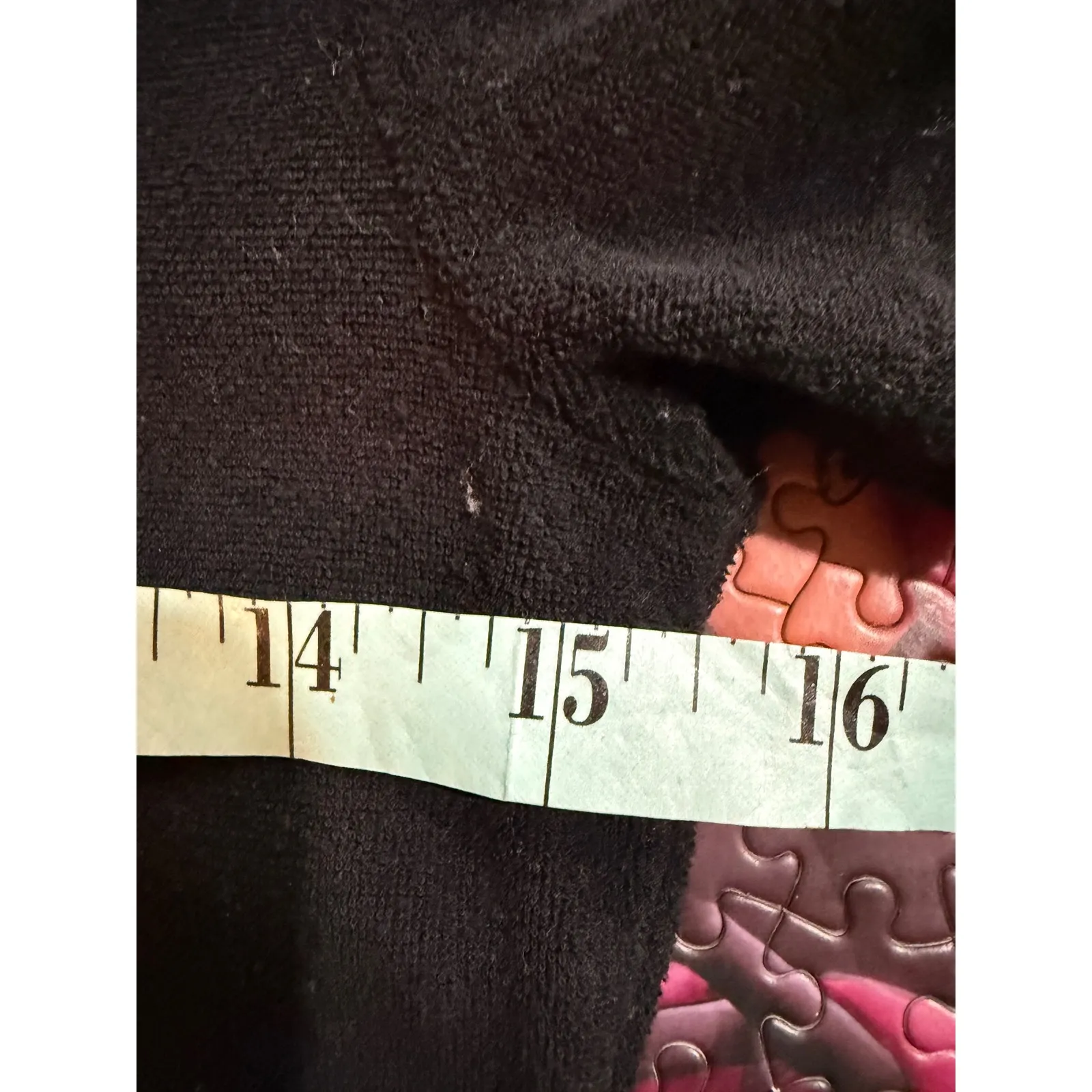 WHITE FOX Black Mock Neck Short Sleeve Button Front Romper Women's Medium - Image 6